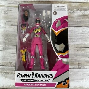 Hasbro Power Rangers Lightning Collection Dino Charge Pink Ranger 6"  Figure NEW